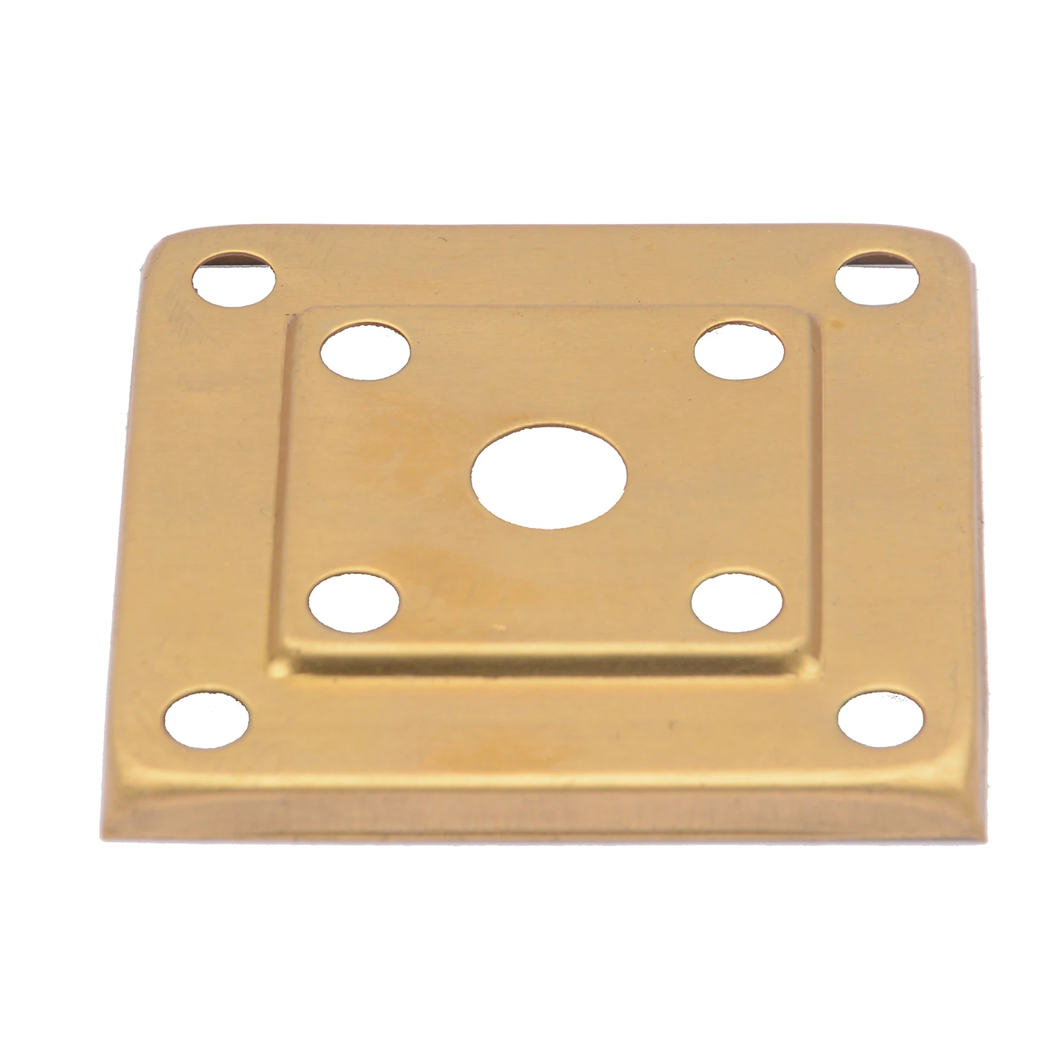 Square Brass Vase Cap for Stained Glass, Leaded Lamp Shade, 10 PCs/Lot