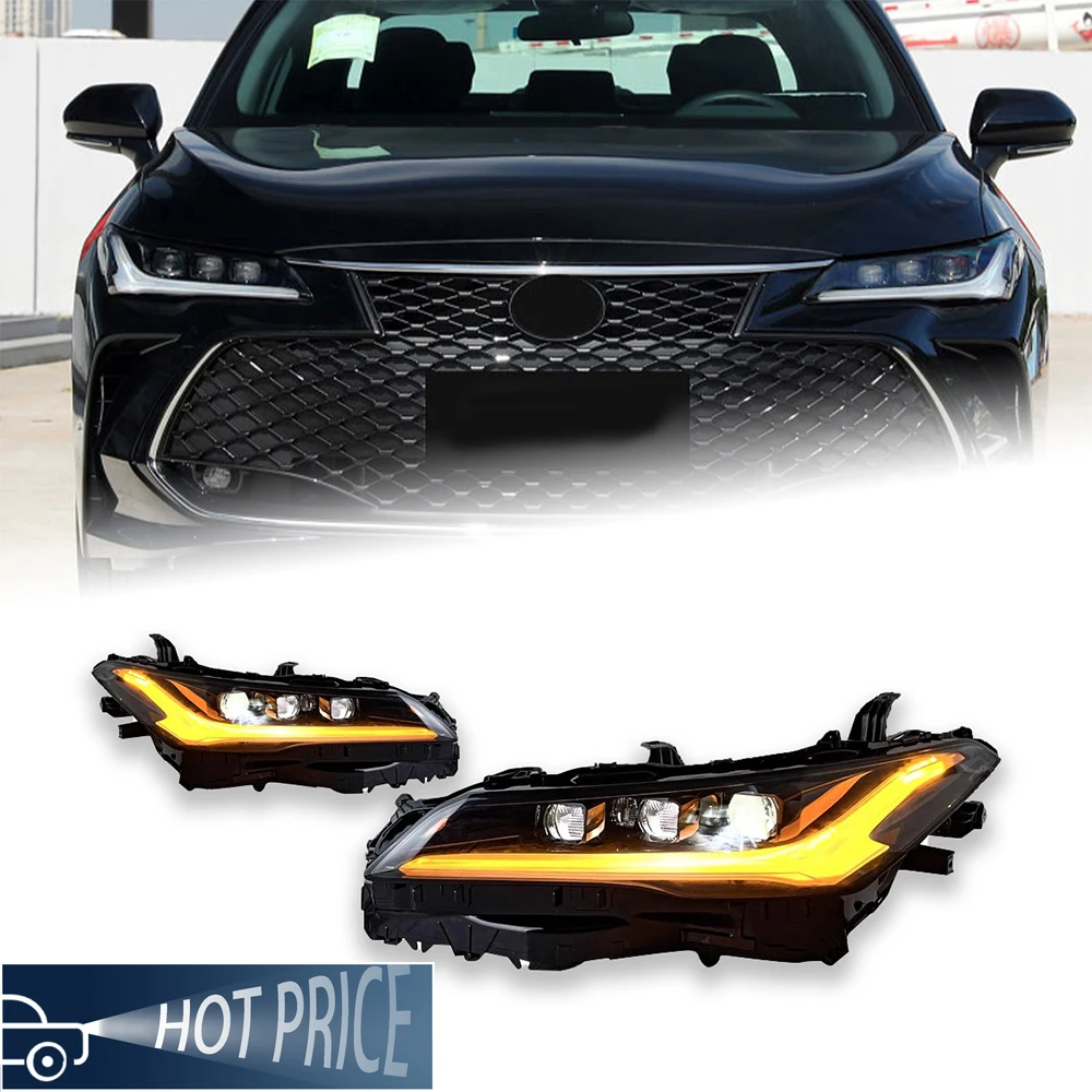 

For Toyota Avalon 2019-2024 Auto Headlights Assembly Upgrade New Style LED Projector Lens Plug and Play Tools Accessories