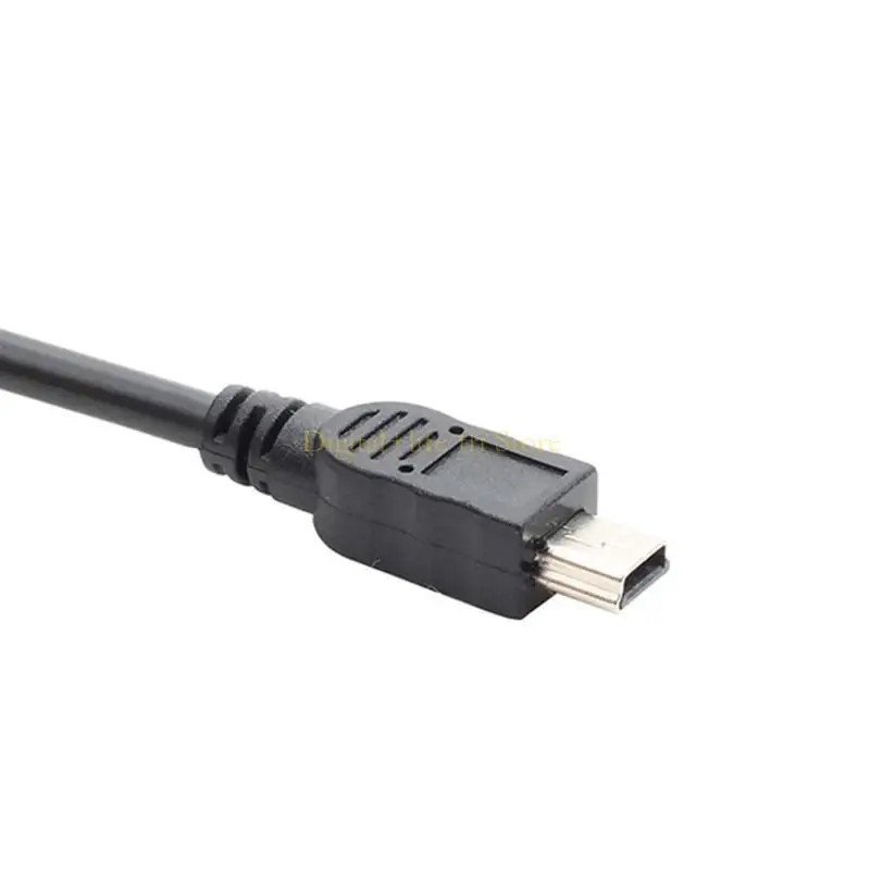 E06D USB C Female to Mini USB Male Convert Connector Support & Data Sync for Controller, MP3 Player,