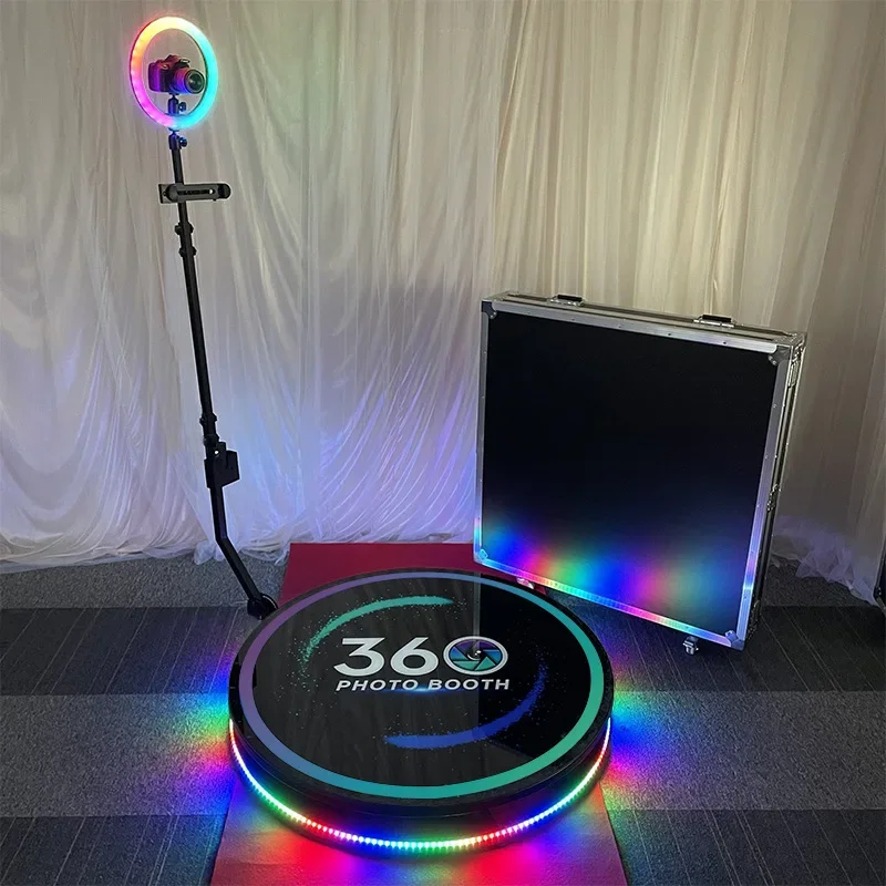 

5 years warranty 360 degree photo booth videobooth Photobooth 360 Degree Rotating 360 Photo Booth Automatic Manual Spin