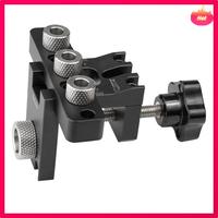 New Ganwei Adjustable Doweling Jig Woodworking Pocket 3 In 1 Hole Jigbushes Drilling Guide Locator Puncher Tools Dowel Jig Set