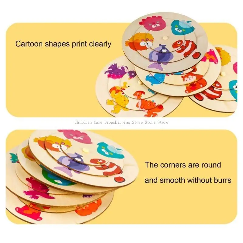 Toy jeu jeu puzzle en bois d'apprentissage