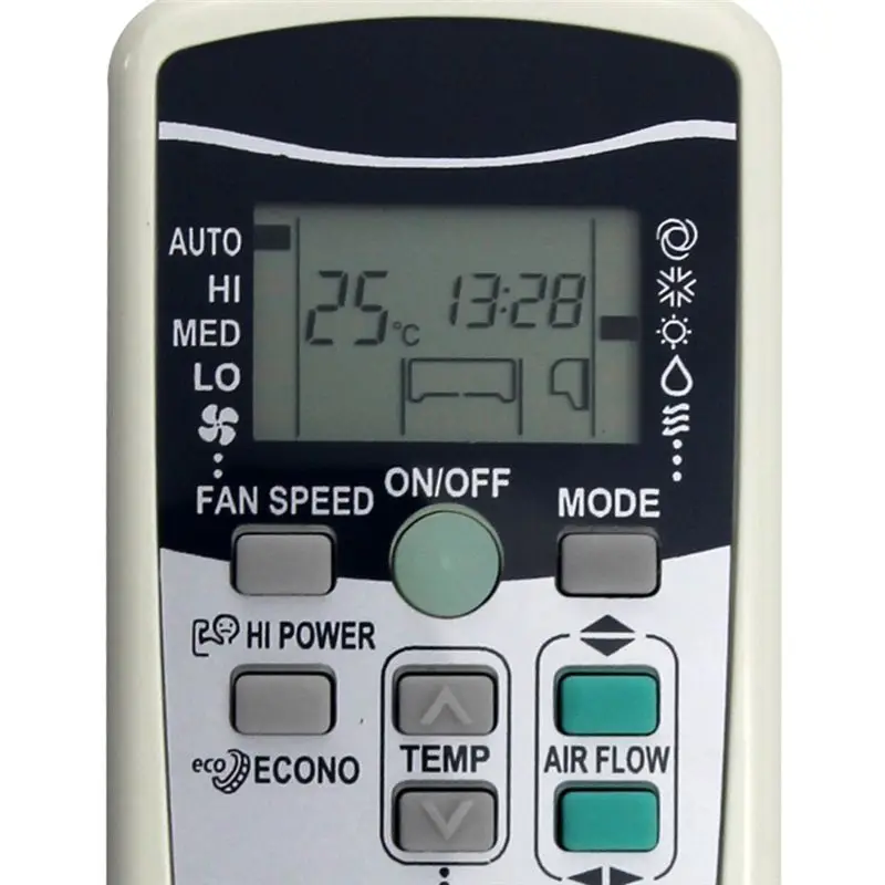 ABUO RKX502A001 Remote Control Replacement for Air Conditioner, RKX502A001G RKX502A001C RKX502A001B, ABS Material