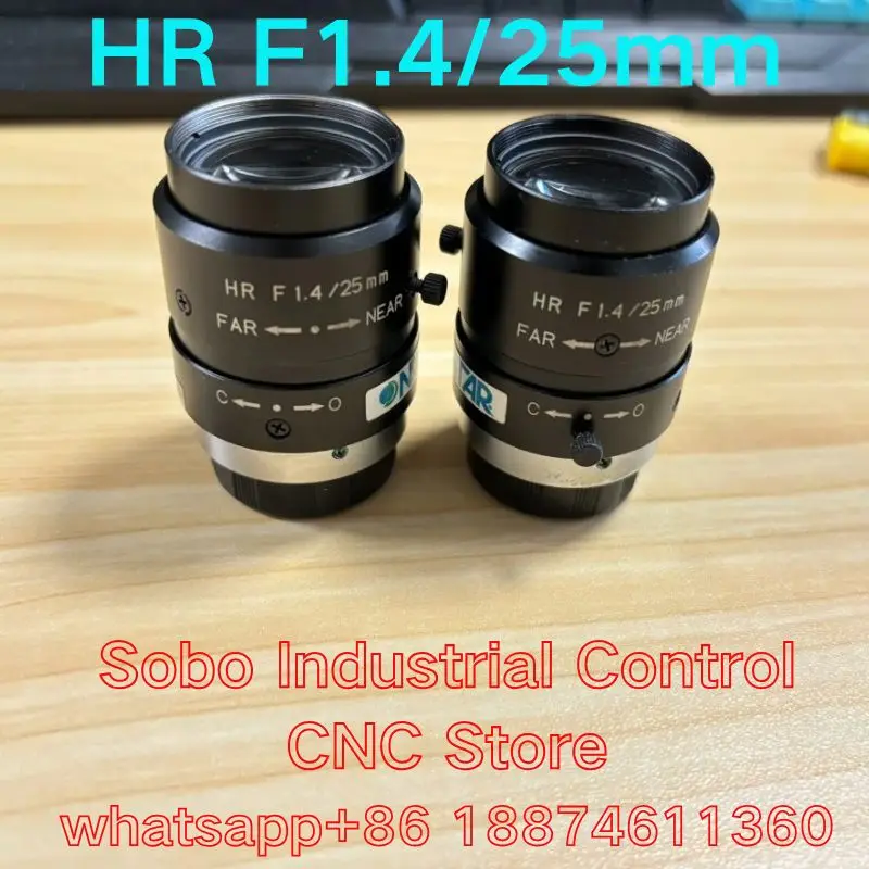 Second-hand test Ok NAVITAR industrial camera lens HR F1.4/25mm