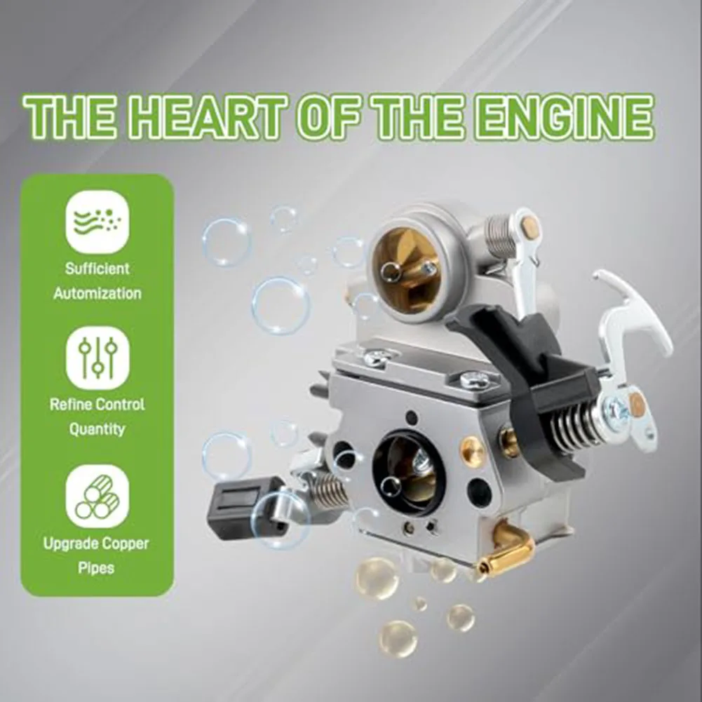 MS311 MS391 Carburetor & Cylinder Kit: Boost Performance & Durability Carburetor Suitable For Chainsaw Garden Parts