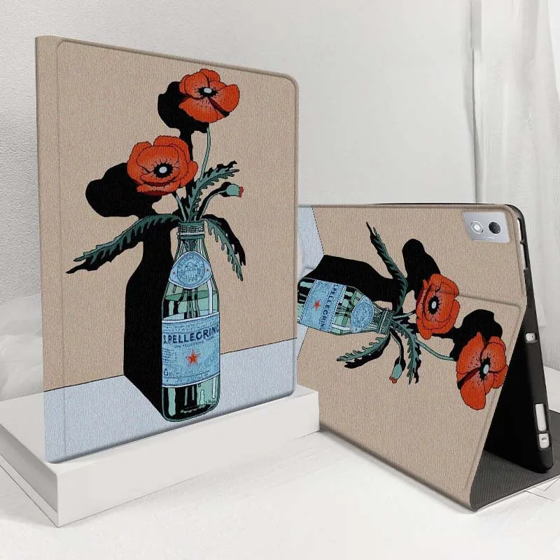 

Чехол в форме ключницы с мультяшным котом для планшетов Lenovo Pad Legion Xiaoxin Tab Y700 K10 M10 P11 3rd Pro GT Plus Gen 5G