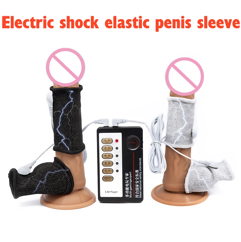 Taser Electro Shock Sex Accessorry E-stim Penis/Glans/Anal/Clit/Vagina/Labia/Nipple Electric Masturbation Products For Women Men