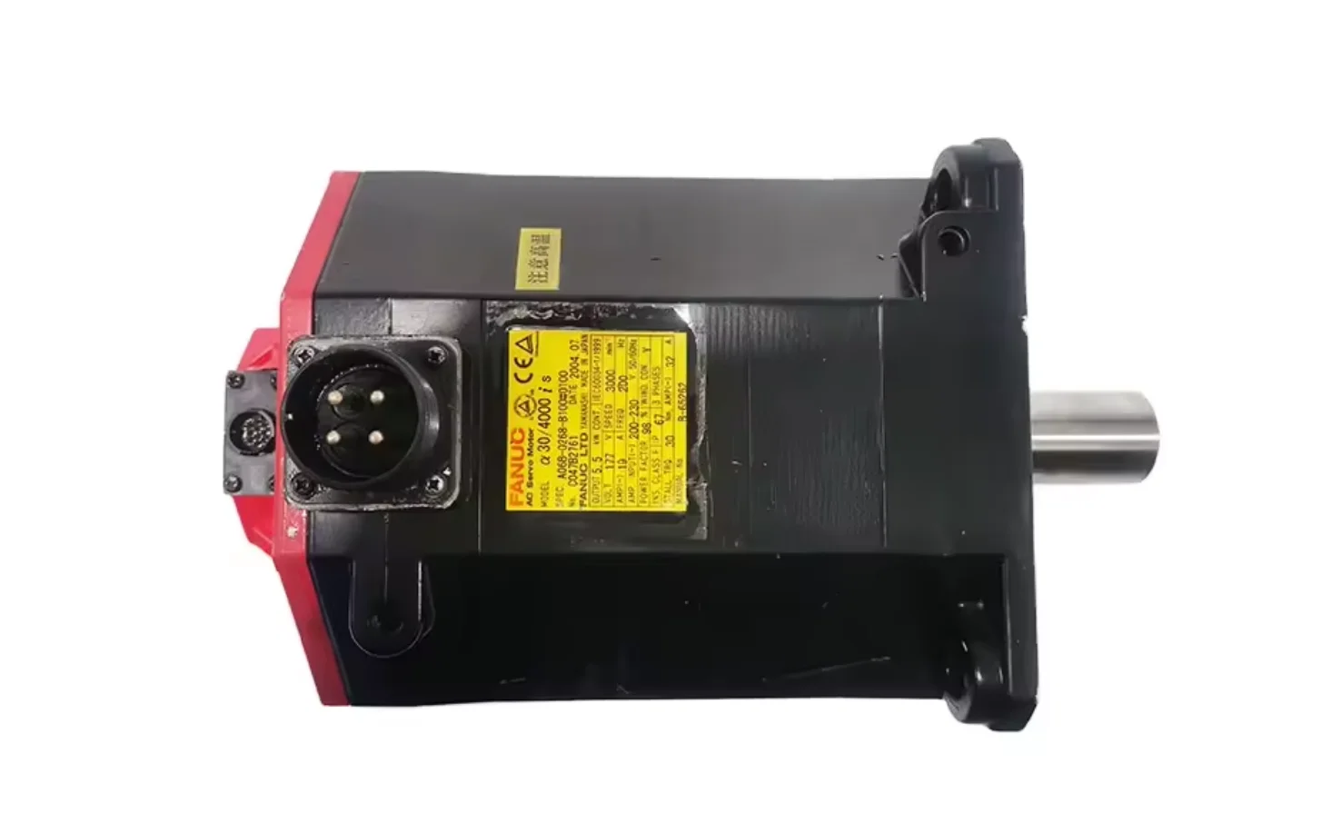 A06B-0268-B100 Fanuc AC Servo Motor For CNC Machine Tested Ok A06B 0268 B100
