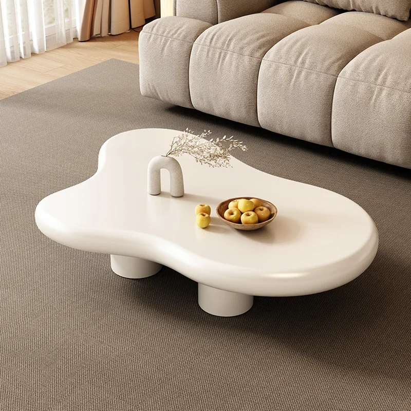 

Nordic Living Room Coffee Table Trau Modern White Small Mobile Coffe Table Modern Apartamento Stoliki Do Kawy Furniture For Home