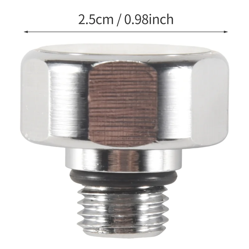 Nuovo manometro per bottiglia di pony per immersioni subacquee 1 pollice viso 350 BAR/5000 PSI 7/16 pollici-20UNF Threads-B60B