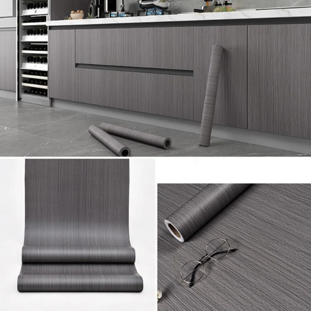 40CM*5M Imitation Wood Grain Wall Sticker Wallpaper PVC Renovation Wallpaper PVC Wood Grain Wallpaper PVC Wall Sticker
