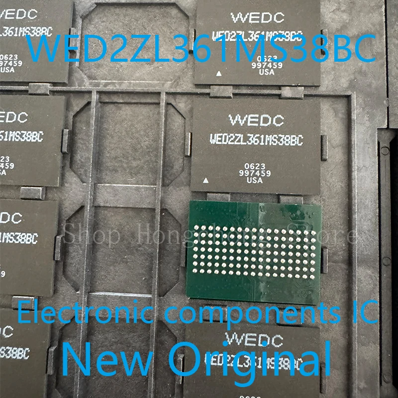 New Original WED2ZL361MS38BC SRAM Module Sync Quad BGA IC CHIP 1PCS
