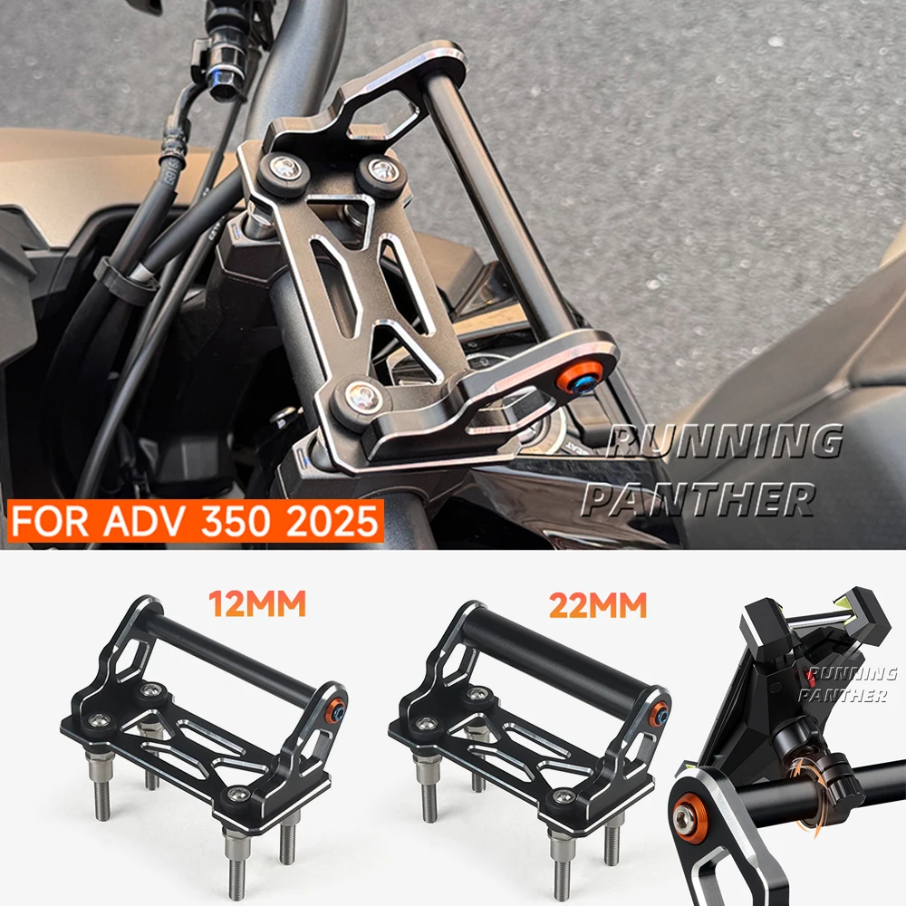 

Motorcycle Navigator Phone GPS Holder FOR Honda ADV 350 2025 Navigation Bracket
