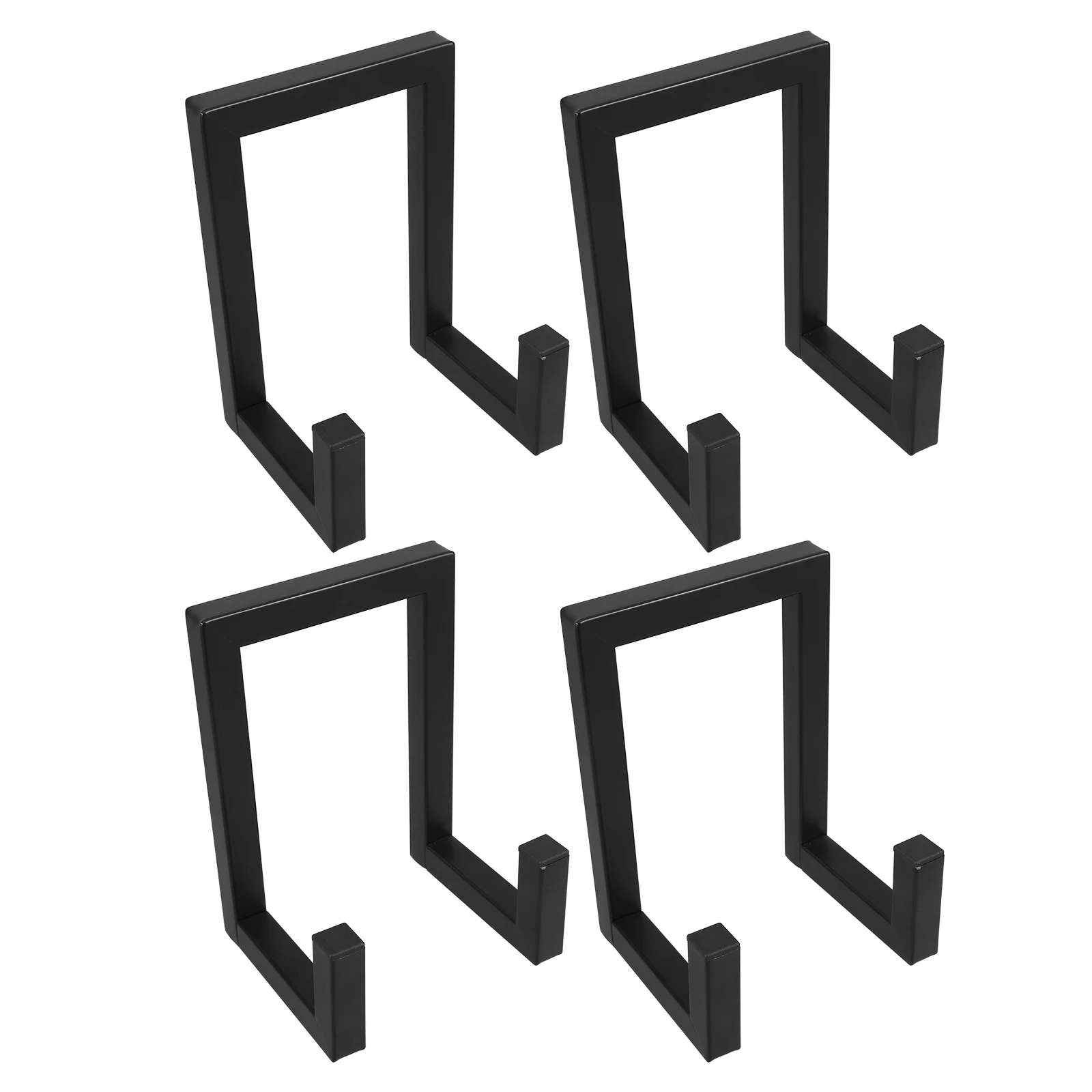 

4 Pcs Plate Holders Easel for Decorative Platter CD Rack Record ganizer Album Photo Book Display Metal Frame Table Top