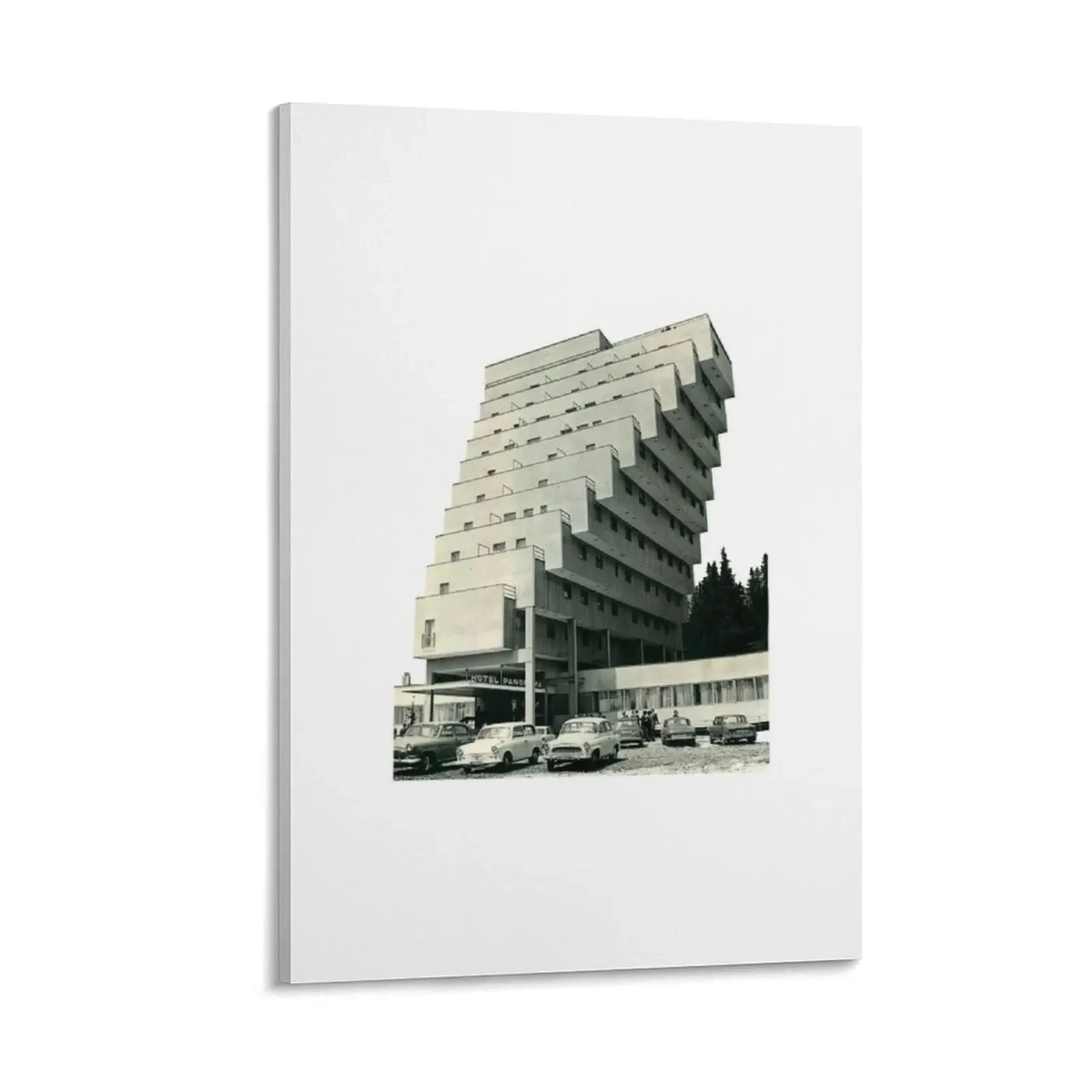 

Hotel Panorama (1970), Slovakia Canvas Painting house decorations house decoration posters for room office decoration