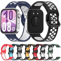 Breathable Silicone Strap for Huawei Watch Fit 4/3 Smart Watch Replaceable Bracelet Accessories for Huawei Watch Fit 4 Pro Band