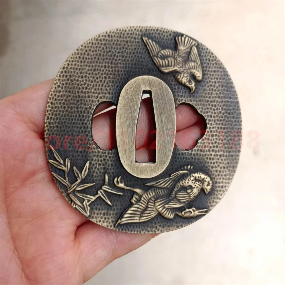 Alloy Tsuba Handguard Guard For Japanese Real Japan Samurai Katana Sword FIttings Accessory Parts Nice - view 4