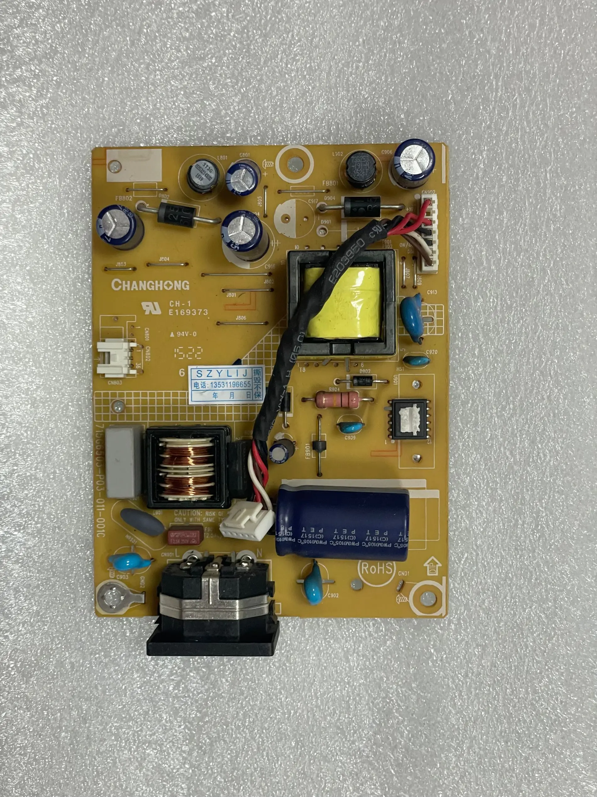 

223I5L 223V5L power supply board High voltage board 715G6503-P03-011-001C