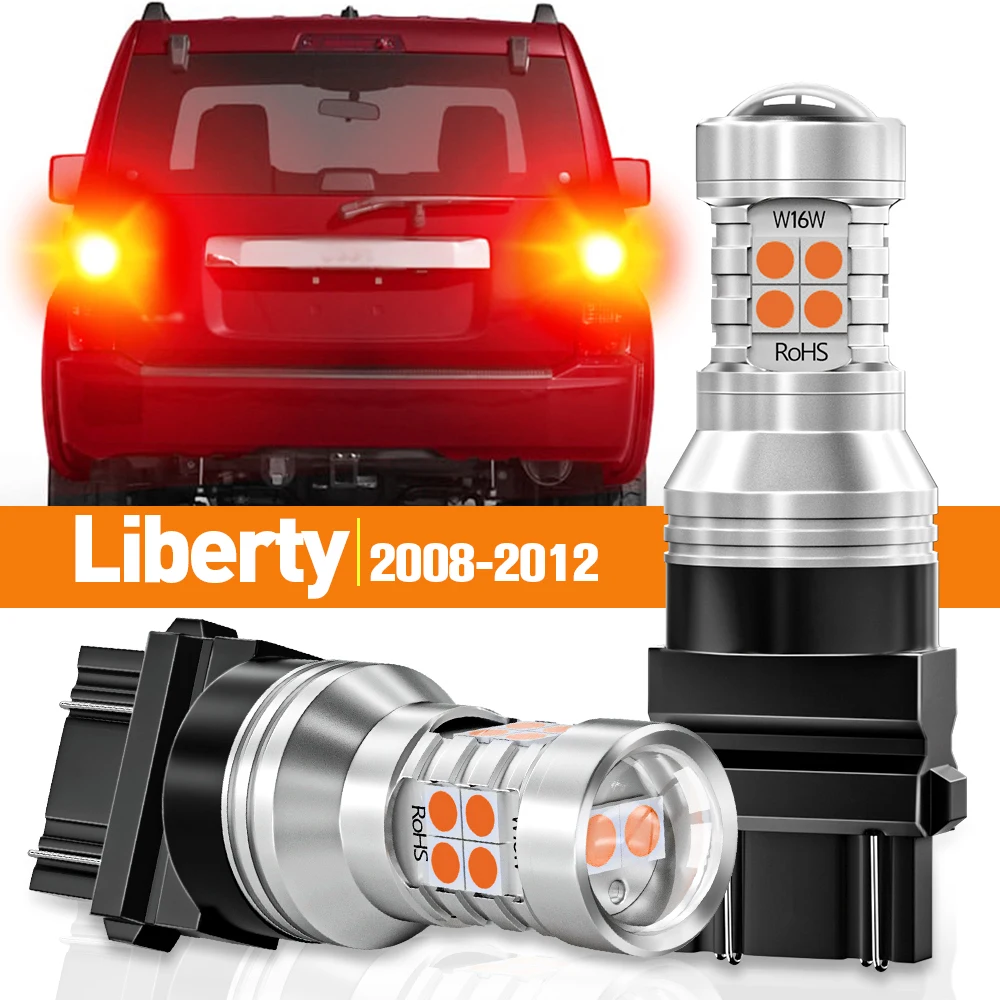 

2pcs LED Brake Light For Jeep Liberty KK 2008 2009 2010 2011 2012 Accessories Canbus Lamp