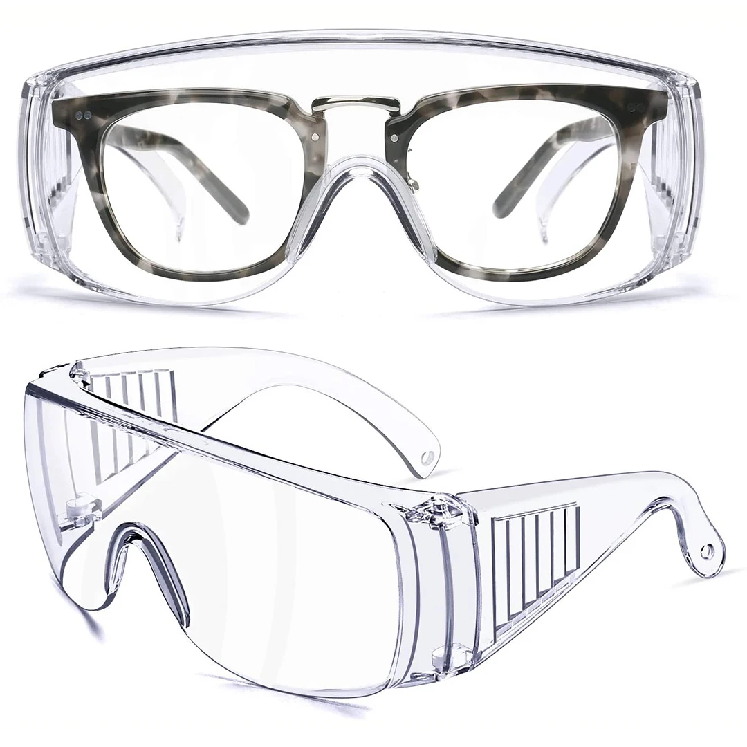 Überbrille tragbar über Korrekturbrillen |   Polarisierte Sonnenbrillen zum Übertragen auf Korrekturbrillen |   Rundum-Sichtschutz mit Antibeschlag-Funktion |   Kratzfest |   Unisex 1 Stück
