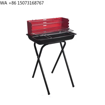 sejr-petit-gril-a-charbon-de-bois-pour-barbecue-portable-reglable-rouge