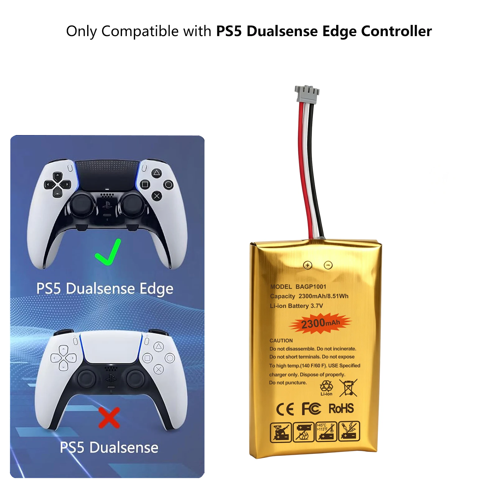 BAGP1001 2300mAh デュアルセンスエッジコント - Sony Controller Dualsense Edge のレビューと価格