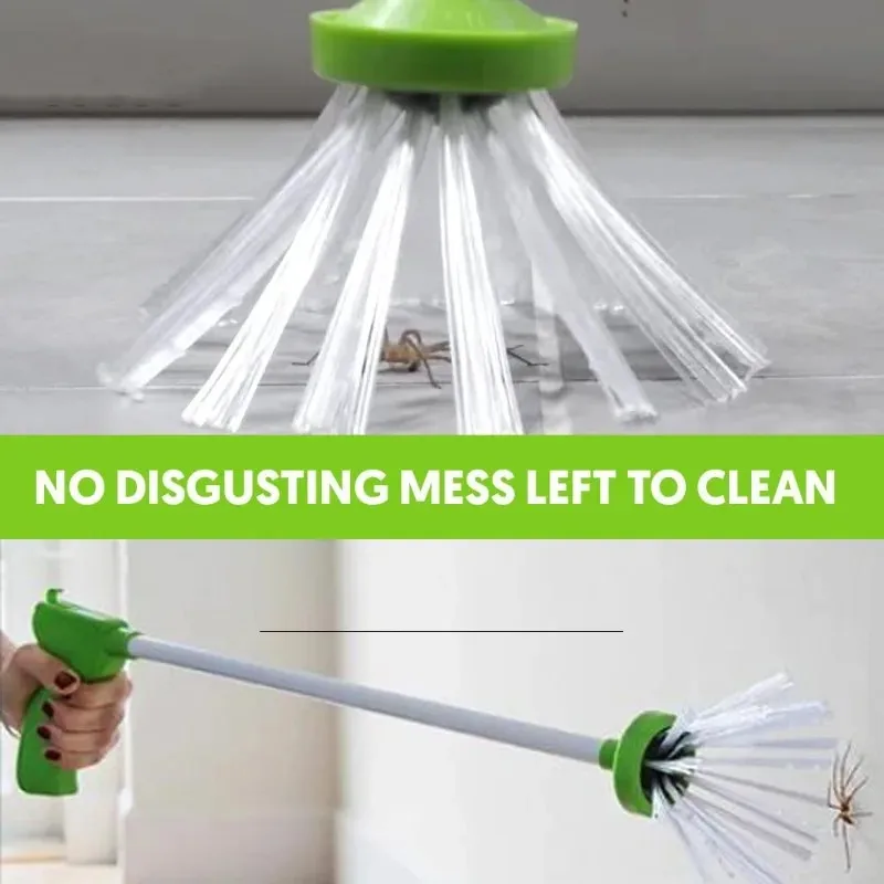 New Design 1pc Pest Catcher Handheld Garden Household Tool Spider Critter Catcher Humane Animal Pest Control