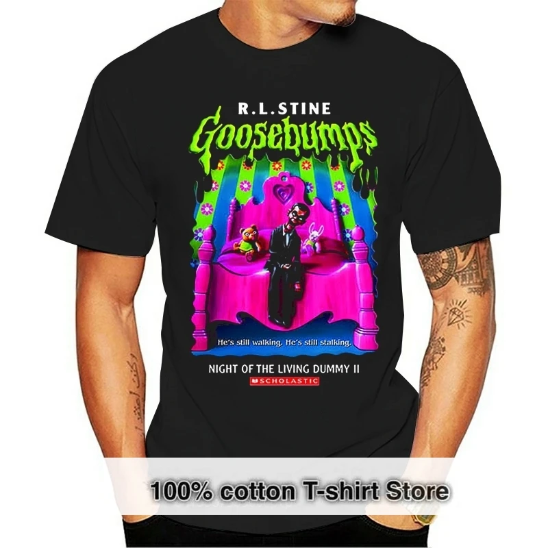 Goosebumps - Night of The Living Dummy 2 Men's T-Shirt Size S To 3XL Different High Quality 100% O-Neck Tops Tee T Shirts