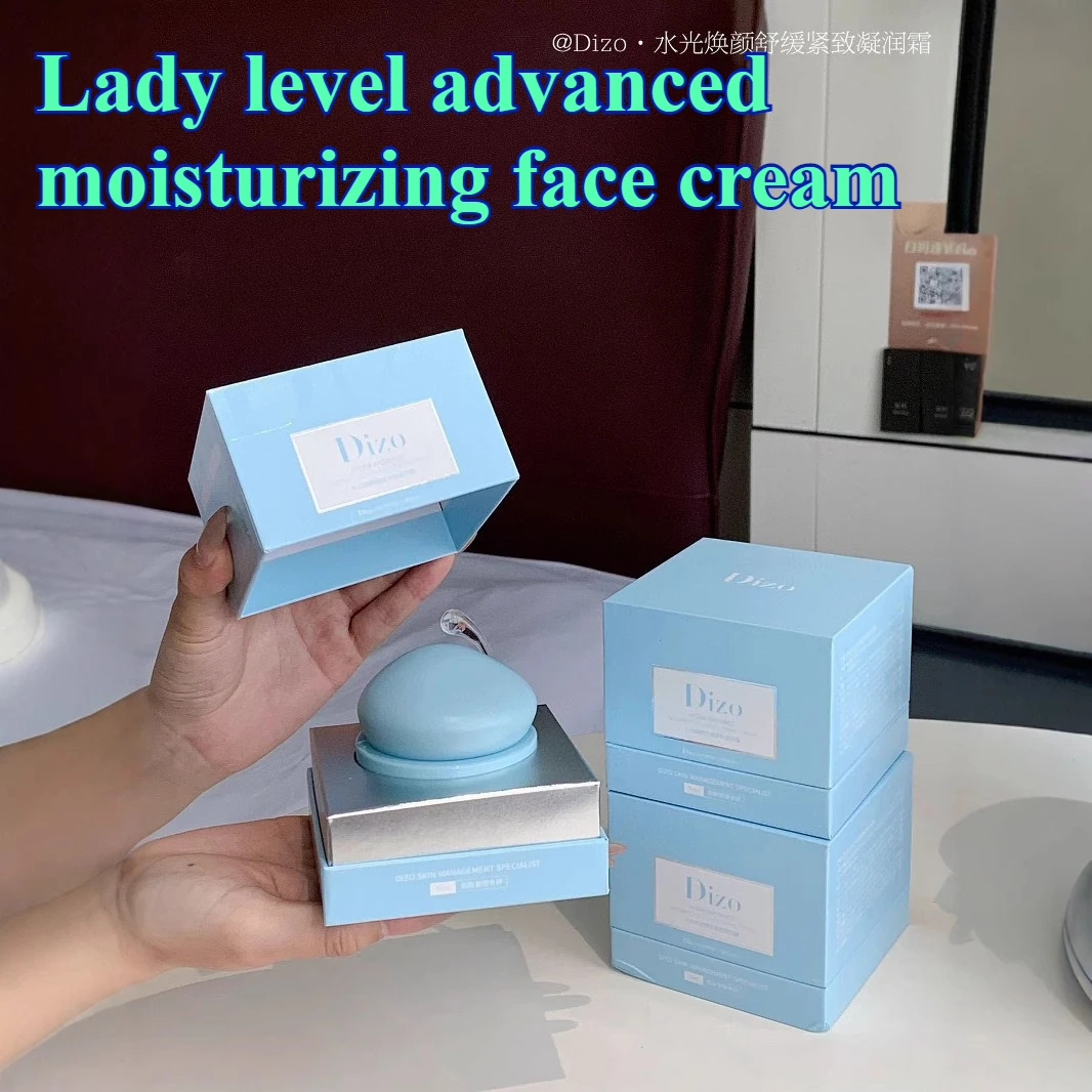 

Lady Level Advanced Deep Moisturizing Face Cream Water Brightening Soothing Firming Cream Nourishing Refreshing Light Skin Care