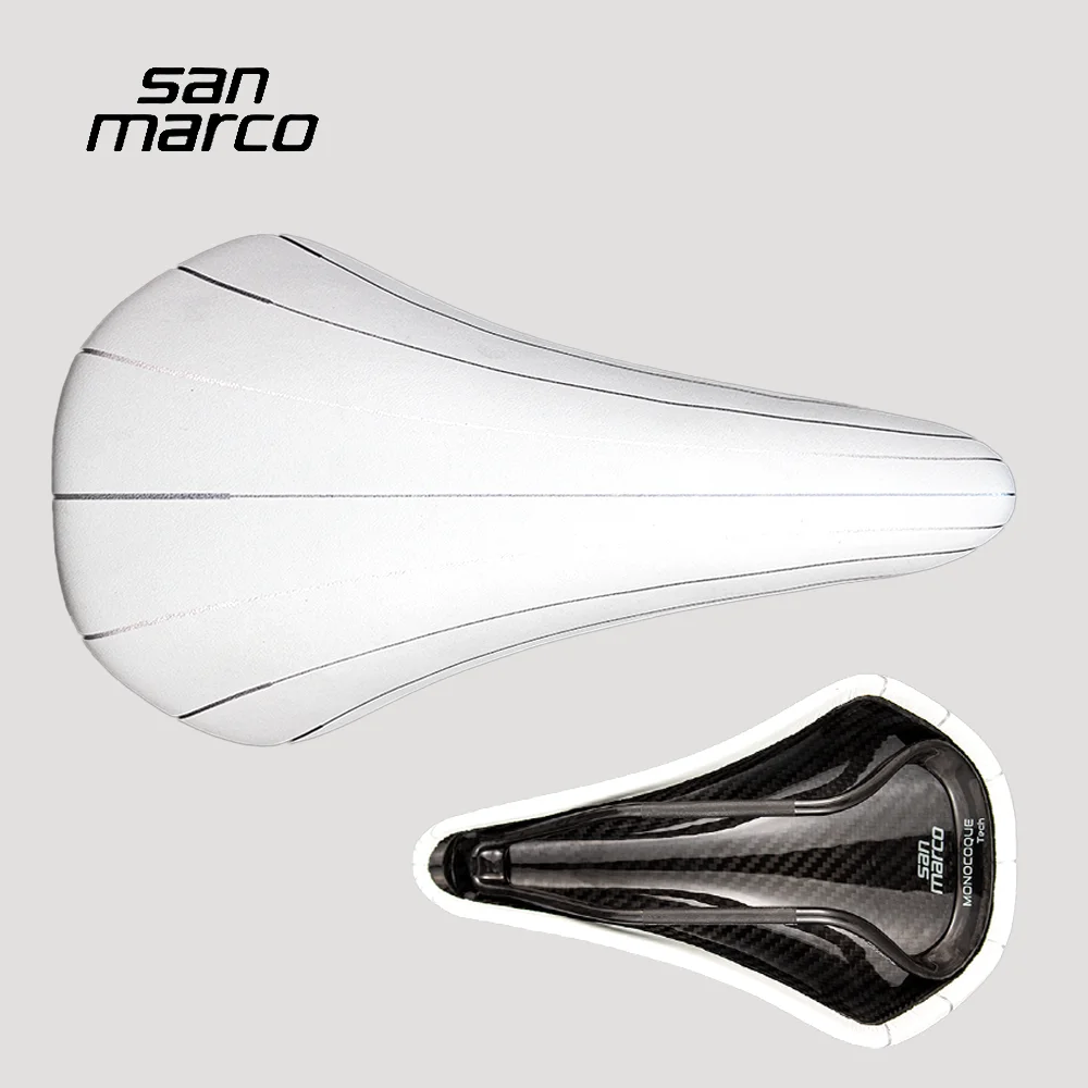 

Ультралегкое велосипедное седло San Marco для шоссейных и горных велосипедов, для мужчин и женщин, комфортное сиденье для BMX, 255*145 мм, полностью карбоновое, 130 г, велозапчасти