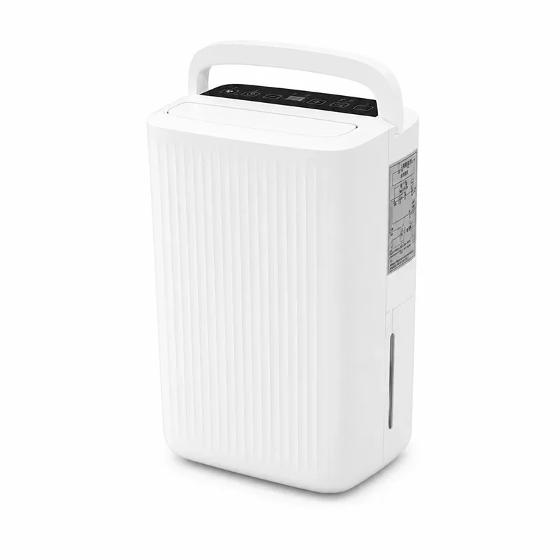 12L/24H Portable Air Dryer, 2.1L Water Tank, Compressor Dehumidifier—for Bedrooms, Bathrooms, Basements
