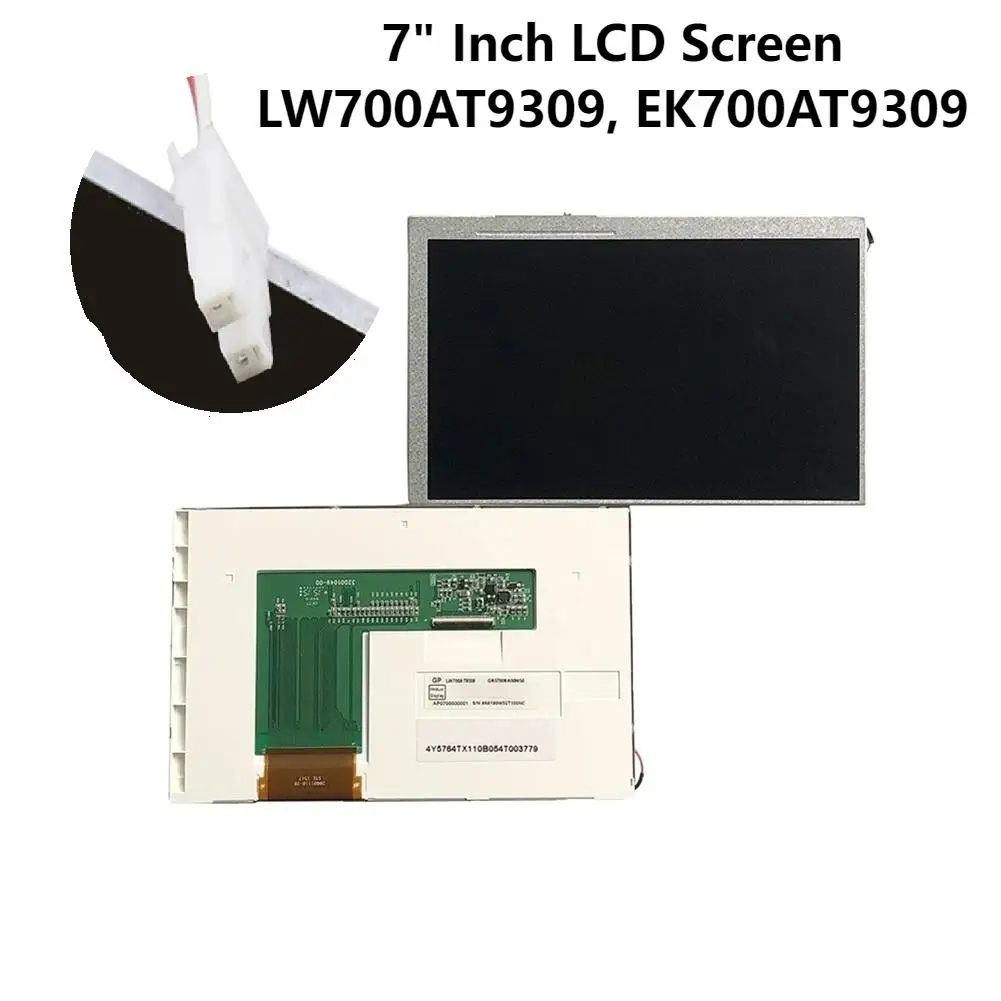 7 Inch LCD Screen LW700AT9309, EK700AT9309 Replacement for Chimei Innolux LCD Panel