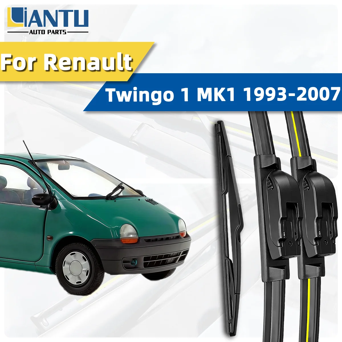 Car Wiper - 2 adet ön arka silecek lastikleri