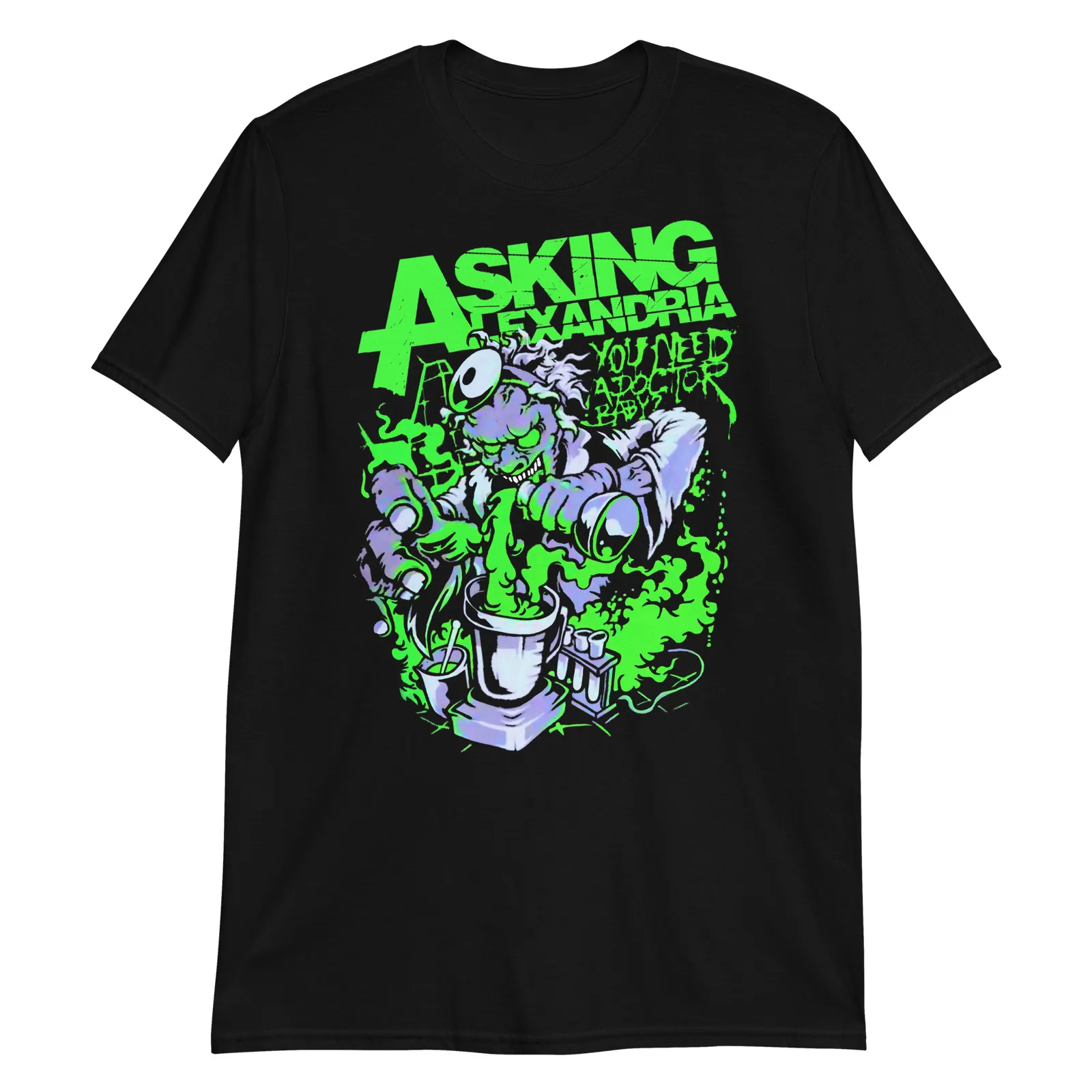 

Asking Alexandria You Need a Doctor Baby Metalcore Band T-Shirt