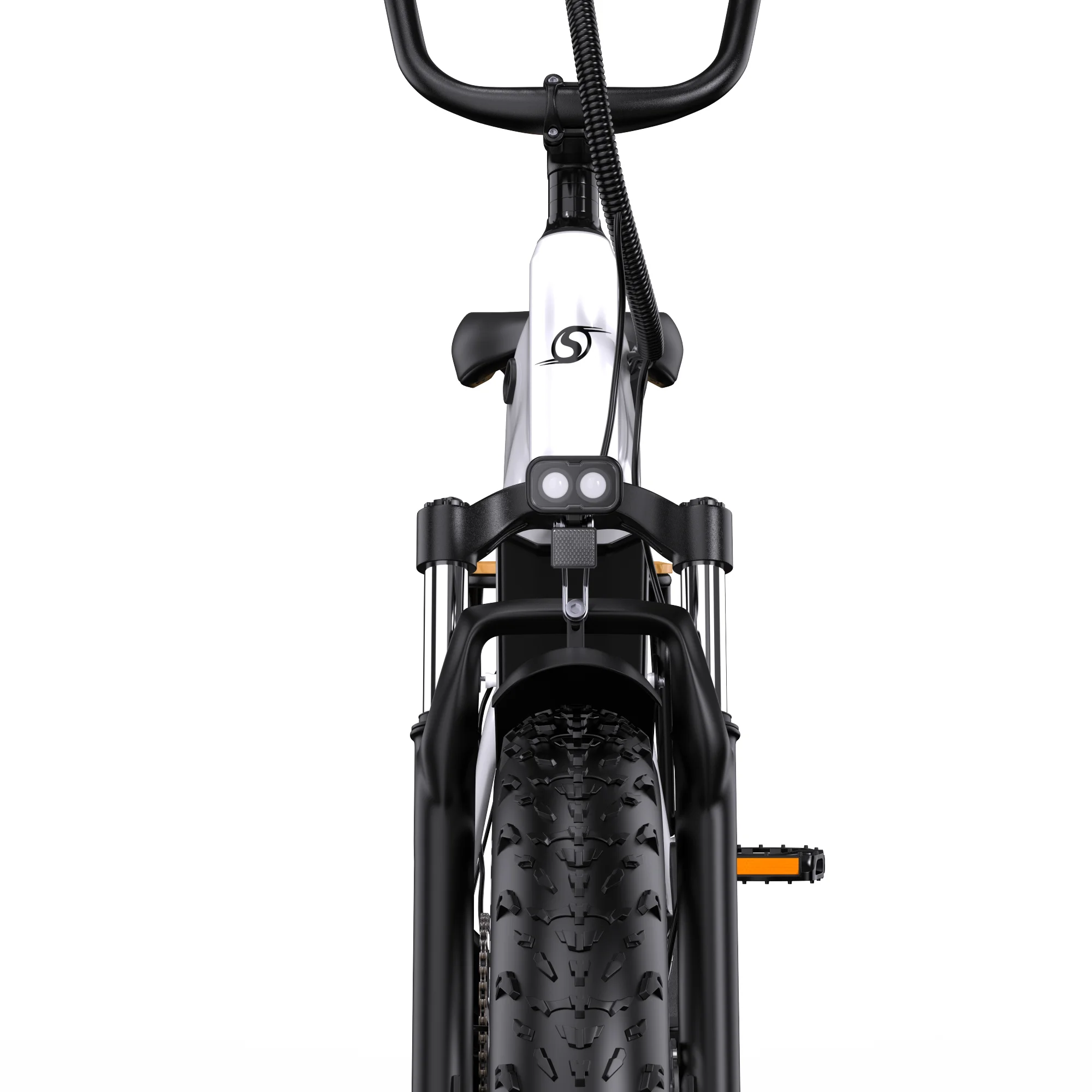 ONESPORT OT08 Electric Bike 500W Motor,48V 18Ah Removable Battery,80-90km Range,20*4.0 Inch Tires,IPX4 Waterproof E-Bike