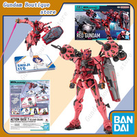 Bandai Genuine HG GquuuuuuX RED Gundam & ACTION BASE 7[CLEAR COLOR] STICKERS SET Anime Figure Assembly Model Toys Gift Children