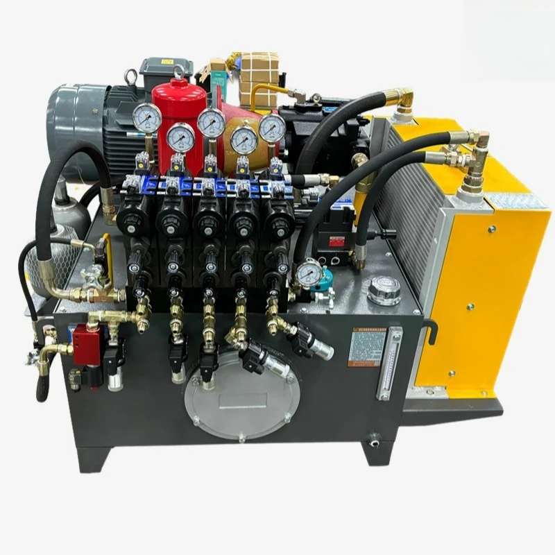 

11KW multi-oil circuit control hydraulic system, non-standard hydraulic power station, hydraulic control system