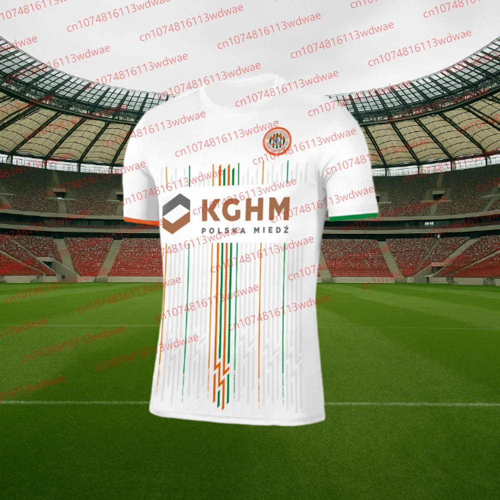 

Мужская футбольная майка Polish Football 2025 года, быстросохнущая футболка Zagłębie Lubin для мужчин и мальчиков Polska piłka ożna, комплекты трикотажа для взрослых/KID