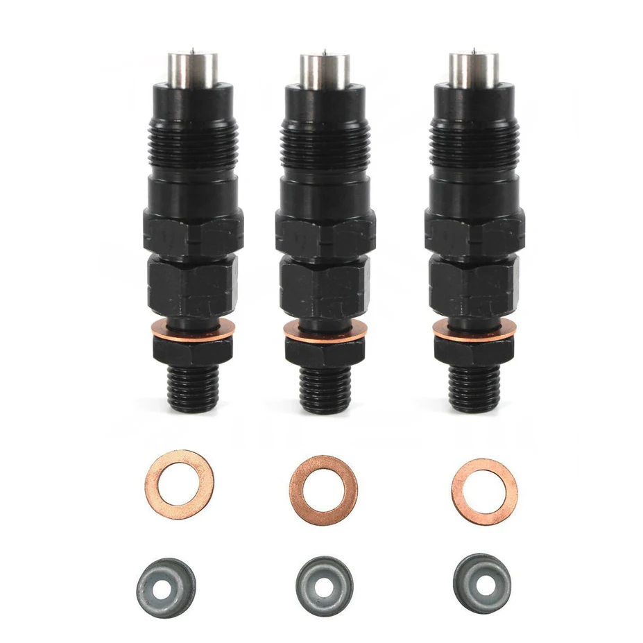 3pcs H1600-53000 16001-53002 Fuel Injectors for Kubota D722 D782 G1800 G2160 Stens 1903-3024 Engine Car Replacement Parts