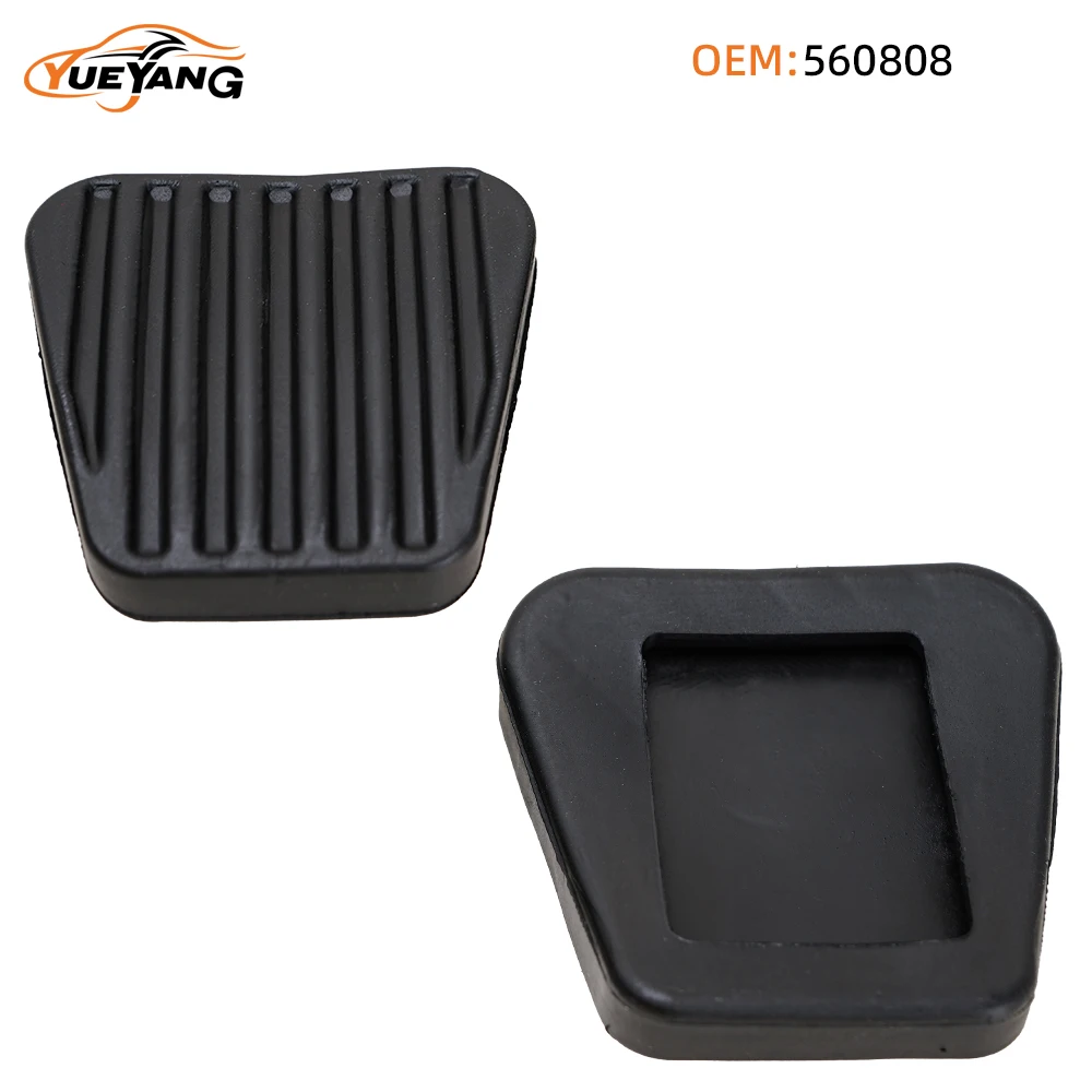 YUEYANG 560808 Pedal de embrague de freno almohadilla de goma para Opel Vauxhall Corsa Vectra A B Kadett Tigra Astra F Calibra 90105172