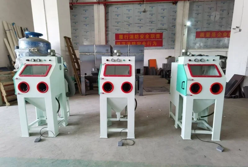 Dust-free Sandblasting Machine Sandblasters Wet Sand Vapor Blasting Machine Cabinet