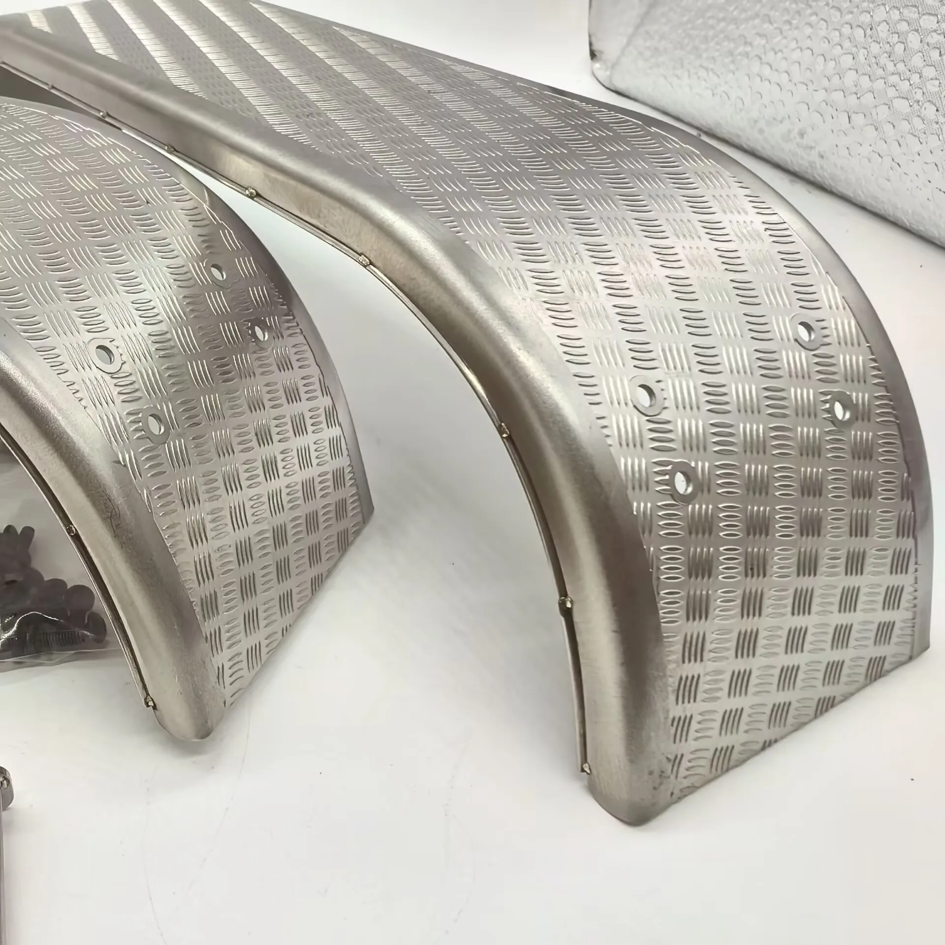 

Радиоуправляемая модель 1/14, брызговик с двойной осью грузовика S-1243, брызговик заднего колеса для Tamiya, детали модели самосвала LESU