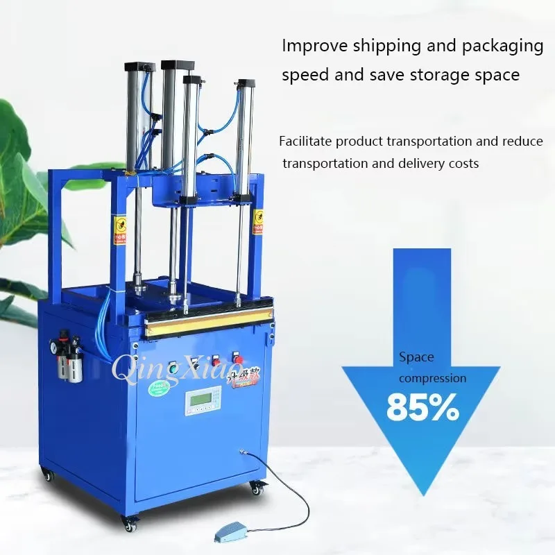 Vacuum Compression Packing Machine For Quilt Pillow Cushion Plush Toy Down Jacket Storage Packaging Portable Efficient
