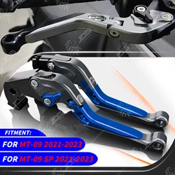Para Yamaha MT-09/MT09 SP/TRACER/GT/SR/FJ09/FZ09 Juego de Manetas Freno y Embrague Abatible Extensible Regulables Maneta Leva Freno Embrague