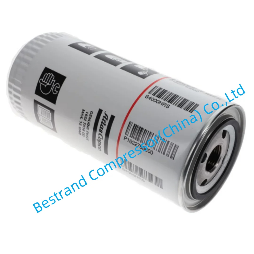 Atlas copco spare parts 2903783600 OILFILTER4000H(PACK1622783600) FOR oil-injected screw air compressor