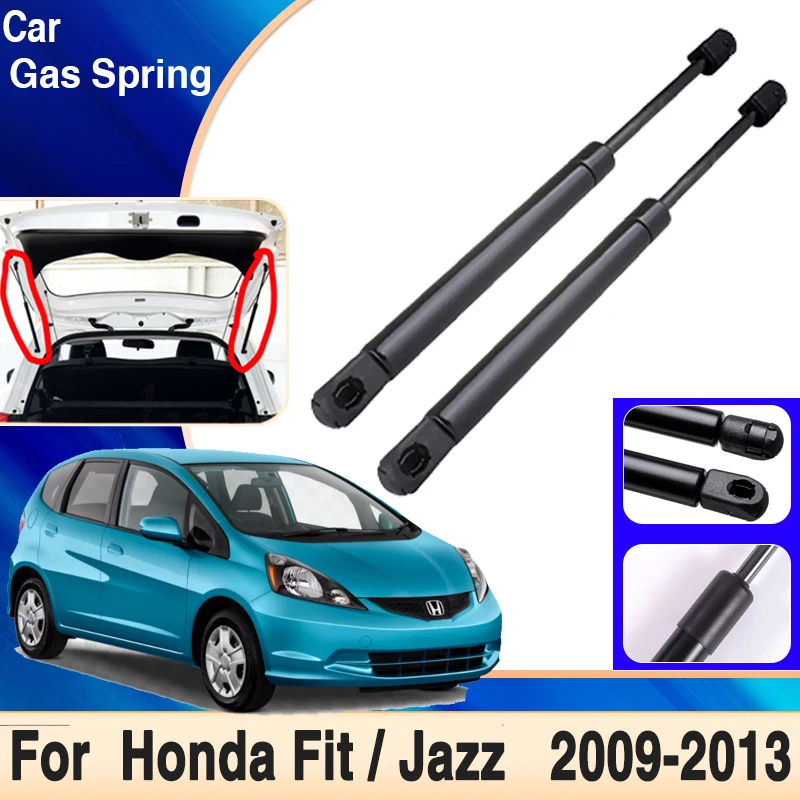 For Honda Fit Jazz 2009 2010 2011 2012 2013 Car Trunk Tailgate Gas Struts Shock Strut Lift Support Hydraulic Rod Car Accessories