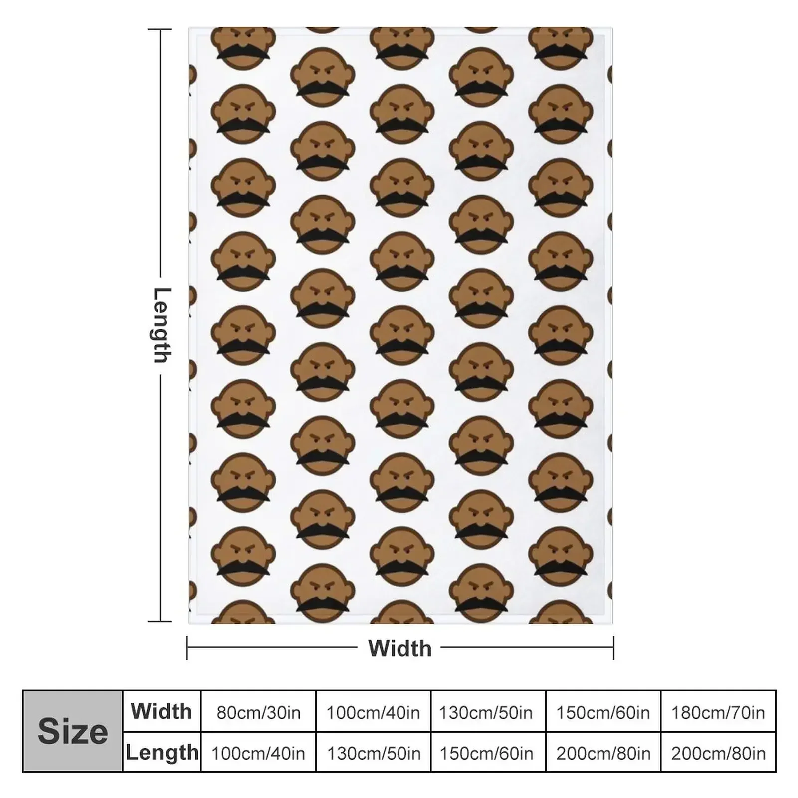 Angry Voss Throw Blanket