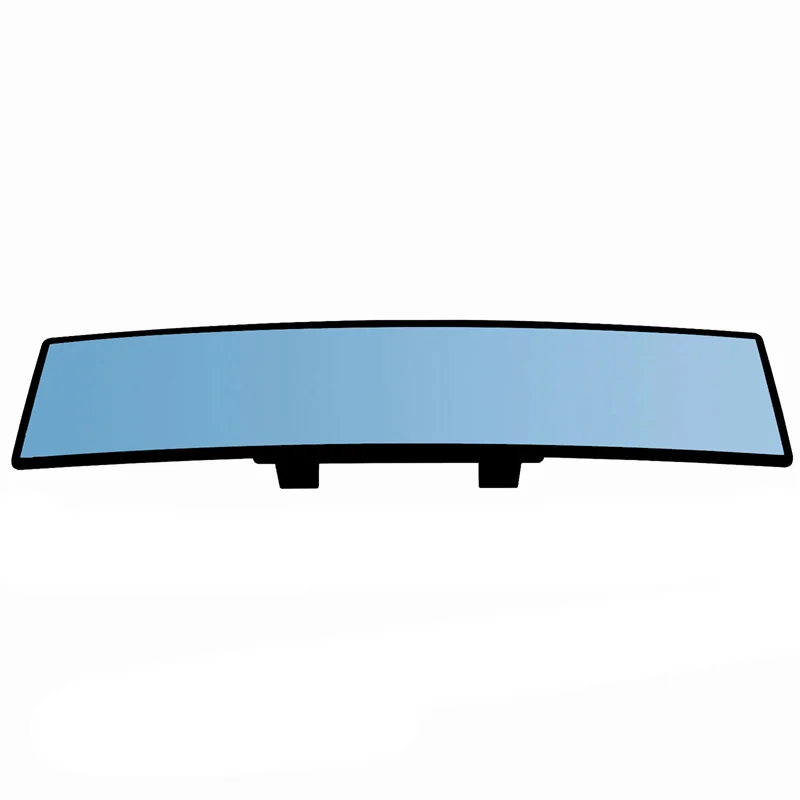 

Curved Mirror 270mm Curved Blind Spot Mirror For Inside Car Universal Rearview Mirror Anti-glare Wide-angle Mirror Blue Mirror