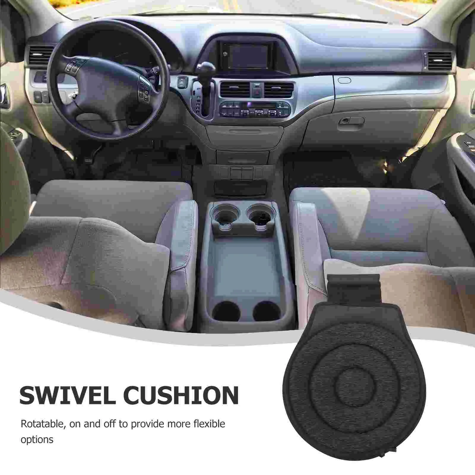 Swivel Cushion Rotating Car Seat 360 for Driver Cars Rotary Mat Elderly Revolving Non-slip Assistant