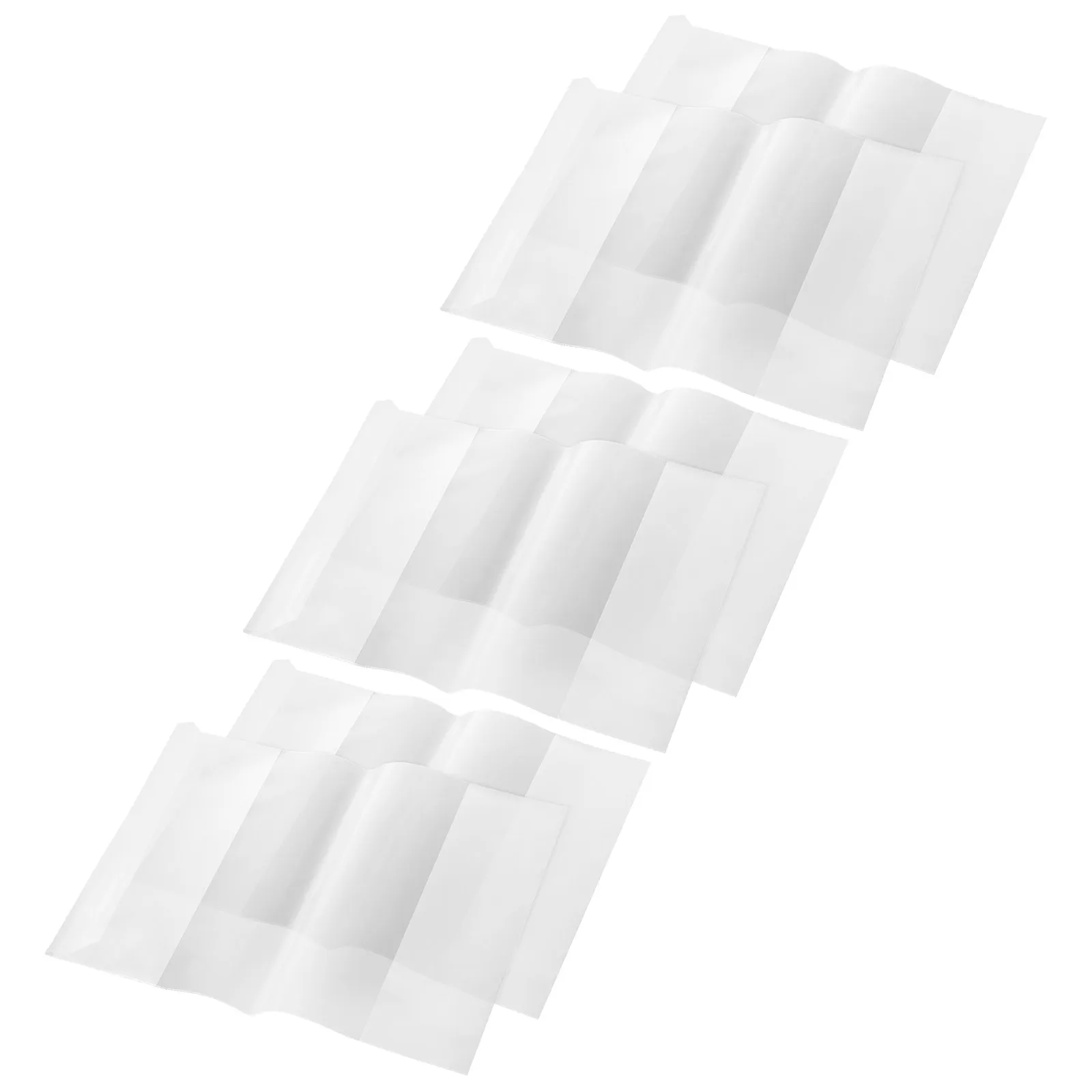 

60Pcs A5 Book Protector Waterproof Clear Plastic Cover for Notebook Binder Journal Transparent Sleeve for Loose Leaf Diary and